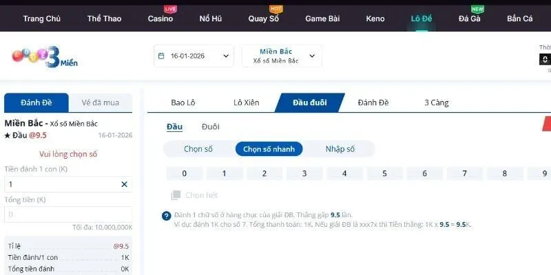 Khám phá sảnh game xổ số hấp dẫn