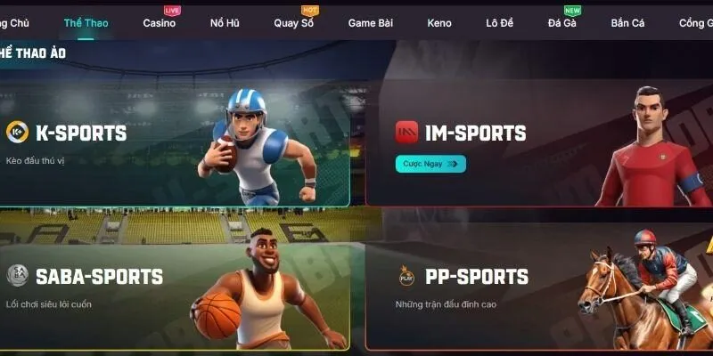 Khám phá sảnh thể thao cá cược